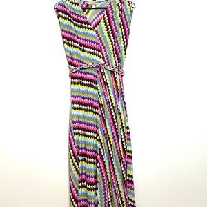 Tulip Hem Strapless Maxi Dress.